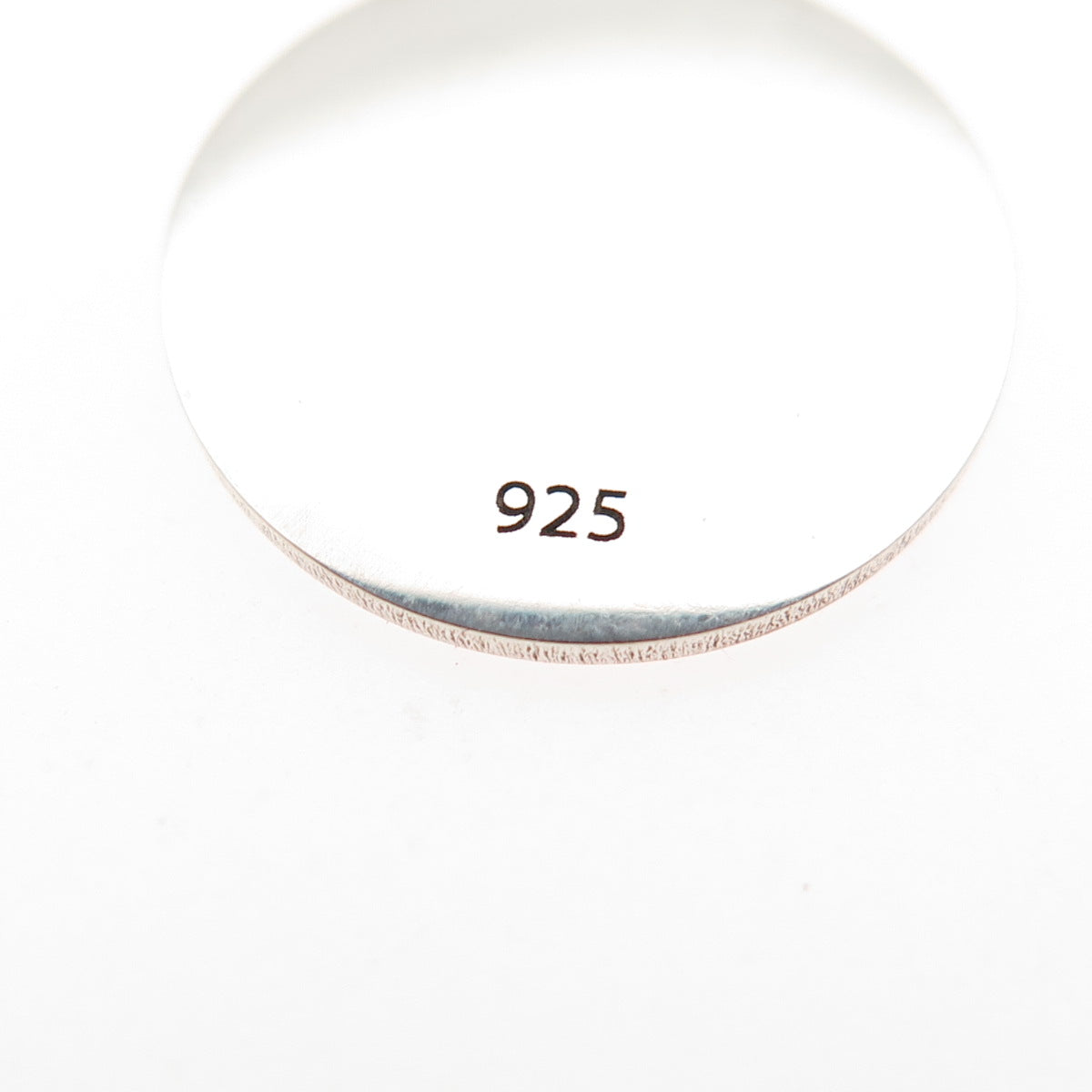 925 Sterling Silver Pink Enamel It's a Girl Round Tag Cable Chain Necklace 18"