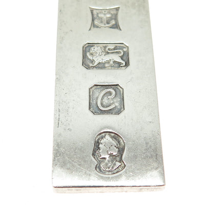 925 Sterling Silver Vintage 1977 L&N Birmingham Bar Pendant