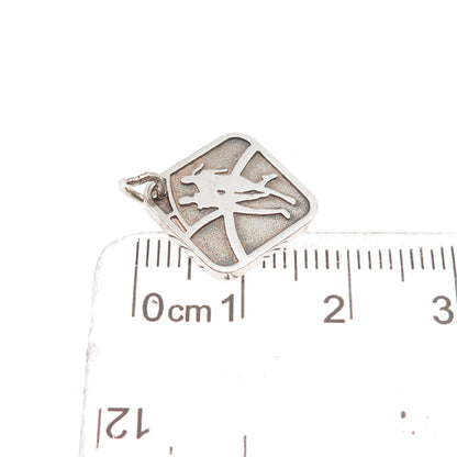 Tiffany & Co. Sterling Silver Vintage Nike Women's Marathon 2007 Mini Pendant