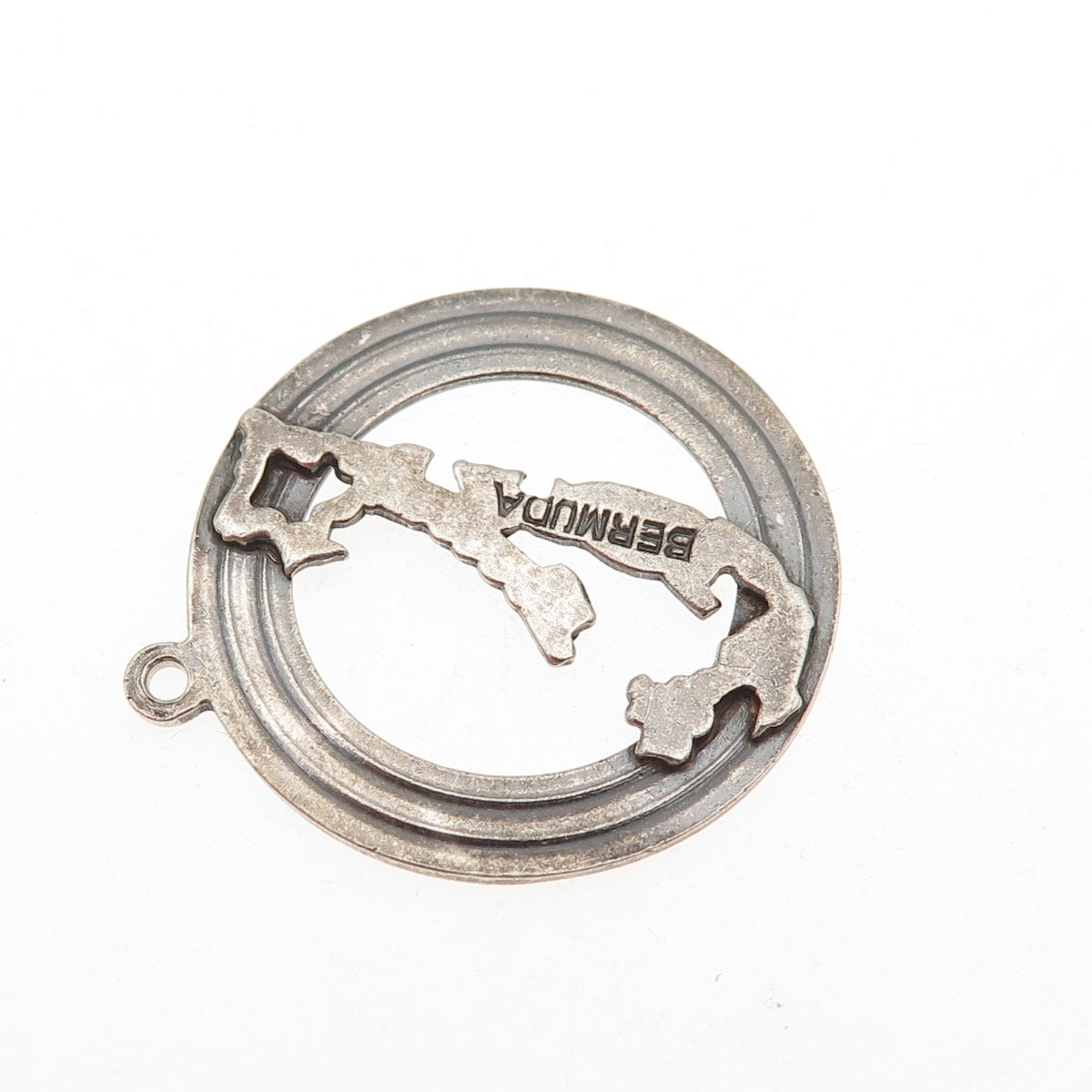 Payton Pepper & Sons 925 Sterling Vintage 1966 Birmingham Bermuda Charm Pendant