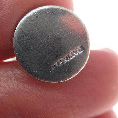 925 Sterling Silver Vintage Graduate Boy Minimalist 3D Charm Pendant