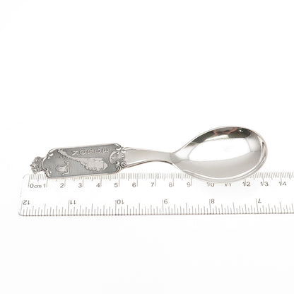 Seathers Gull 830S Silver Vintage Norway Viking Baby Spoon