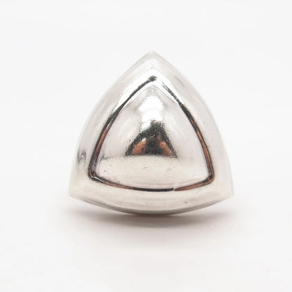 925 Sterling Silver Vintage Mexico Modernist Ring Size 5.75
