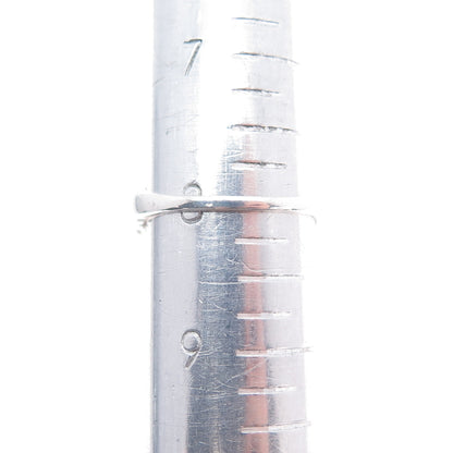 RJ GRAZIANO 925 Sterling Silver Vintage Infinity Woven Ring Size 8