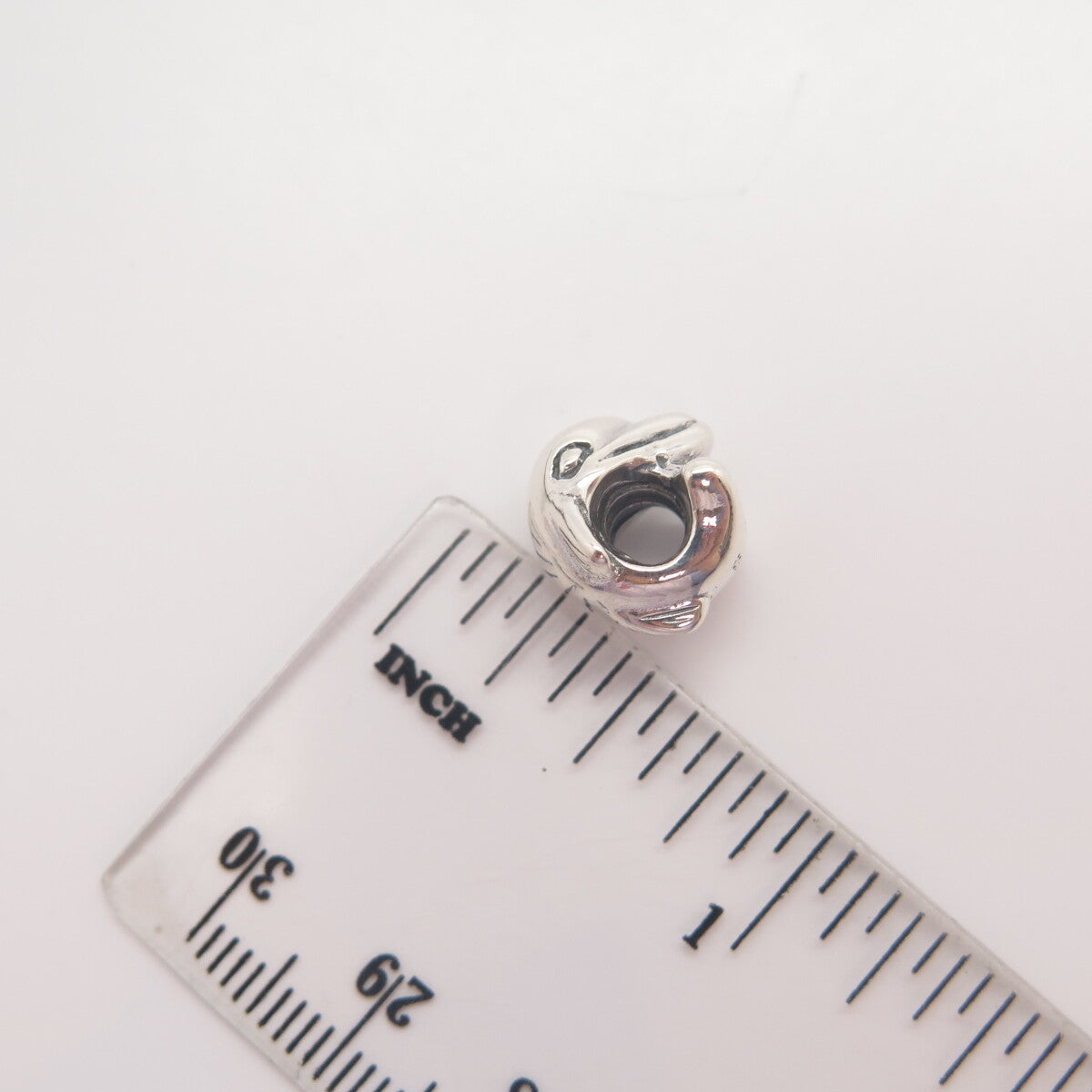925 Sterling Silver Pandora Friendly Dolphin Bead Charm