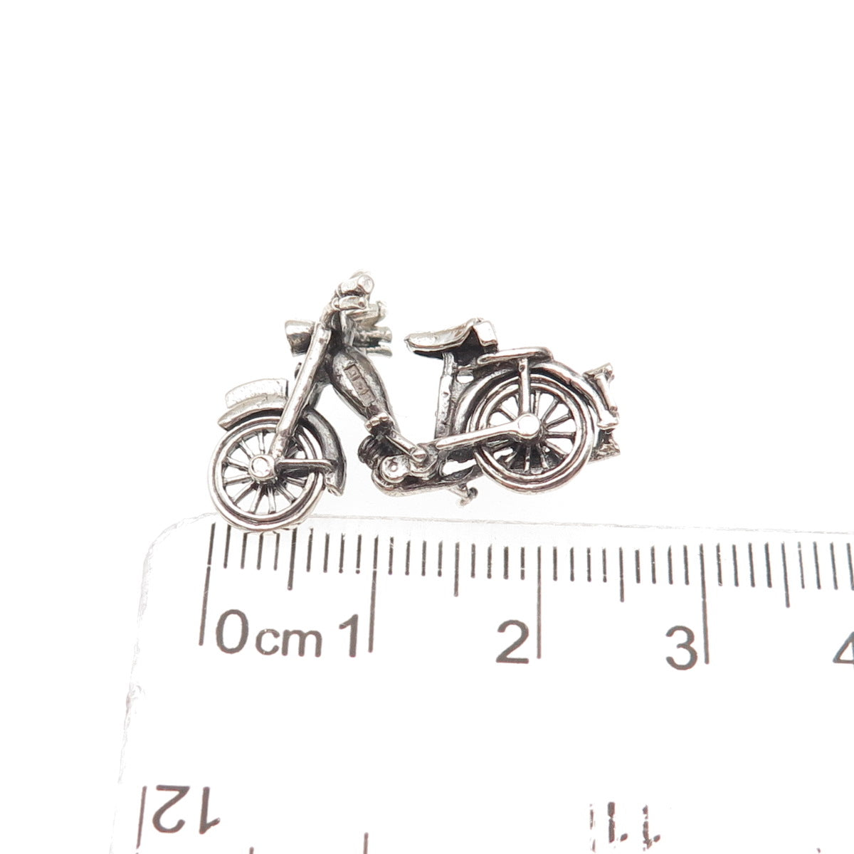 Payton Pepper & Sons 925 Sterling Vintage 1971 Birmingham Bicycle Charm Pendant