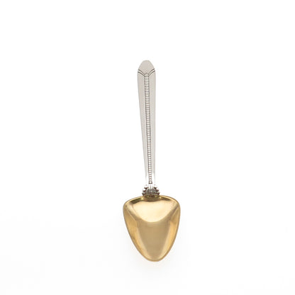 Tiffany & Co. 925 Sterling Antique Art Deco Monogram Individual Melon Spoon