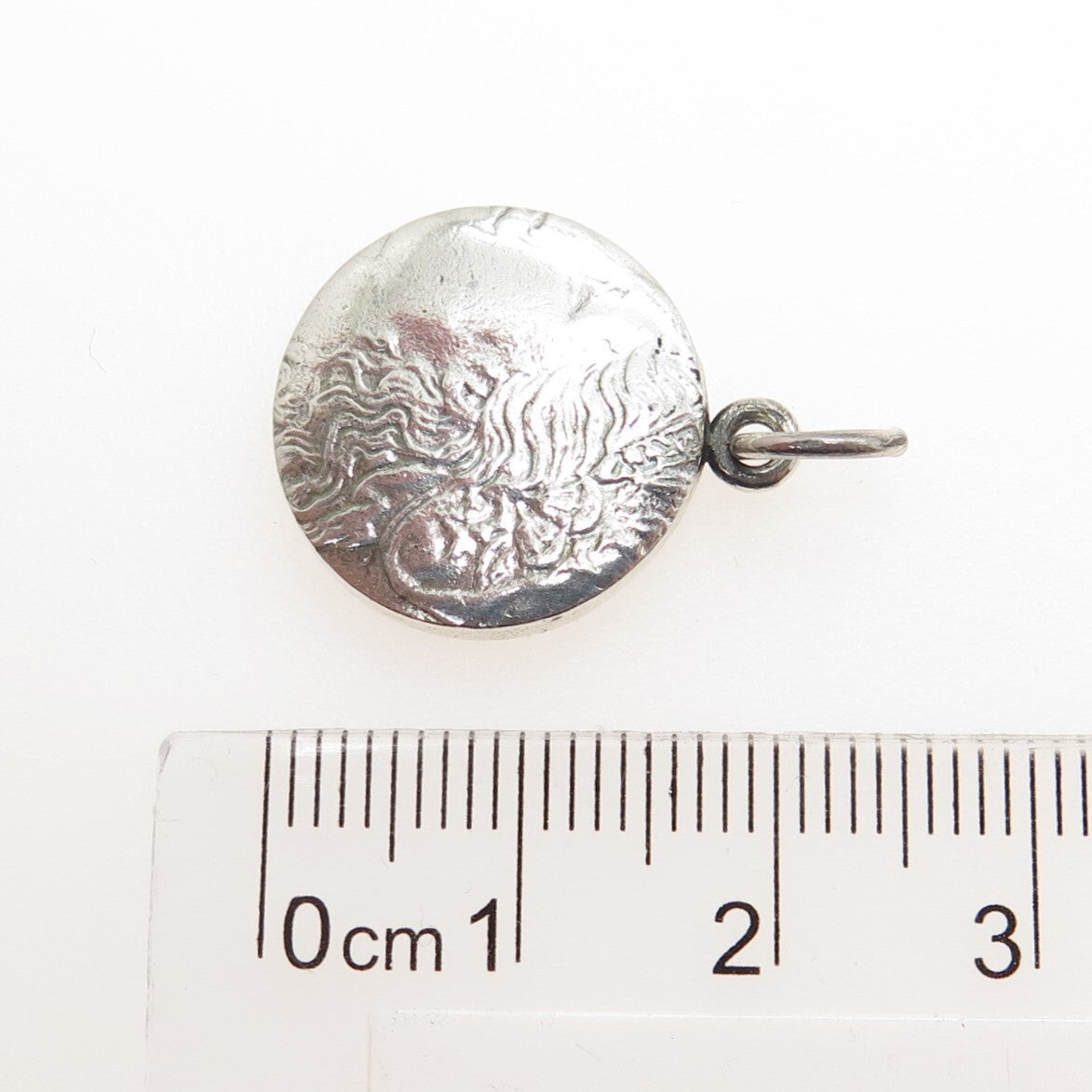 925 Sterling Silver Vintage "Morgan Dollar" Coin Replica Pendant