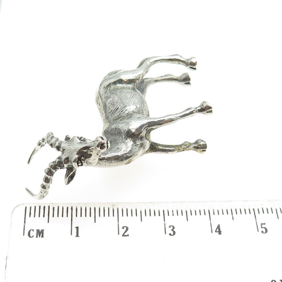 925 Sterling Silver Vintage Italy Impala Table Figurine