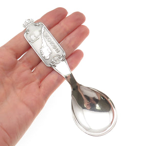 Seathers Gull 830S Silver Vintage Norway Viking Baby Spoon