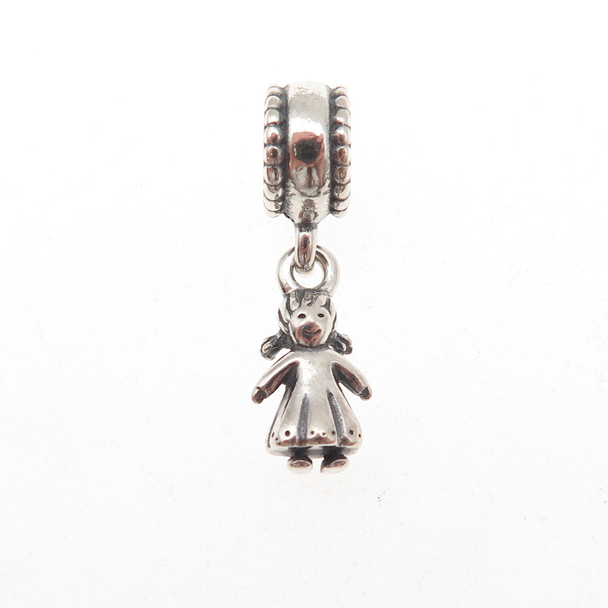 Pandora 925 Sterling Silver Little Girl Dangle Charm