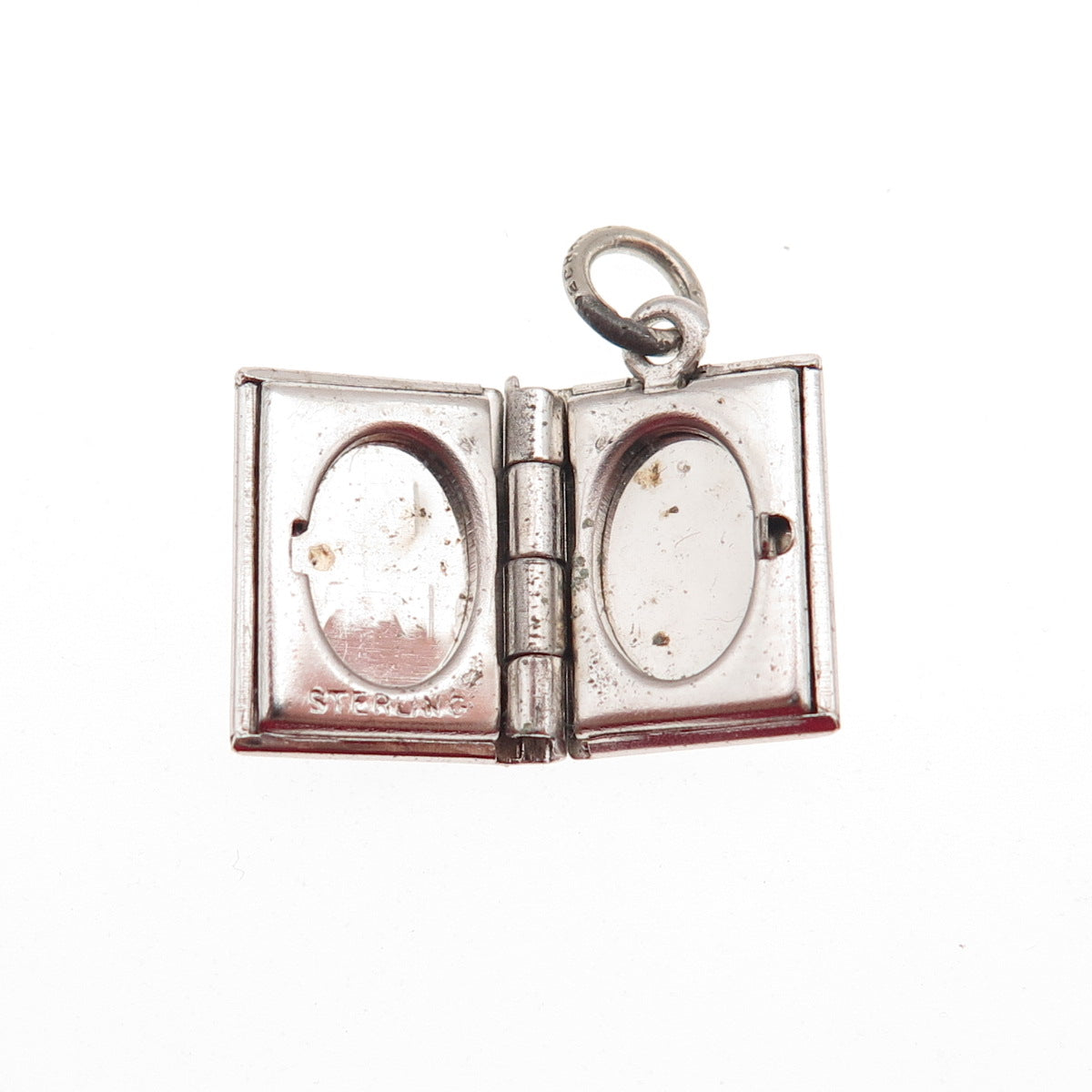 DANECRAFT 925 Sterling Silver Vintage My Dairy Locket Mini Charm Pendant