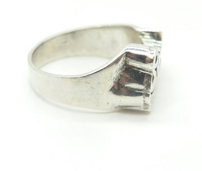 925 Sterling Silver Vintage "Samanta" Name Ring Size 8.25