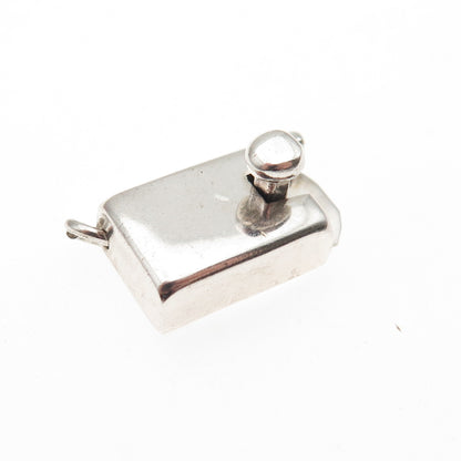 J. Gomes 925 Sterling Silver Vintage Mexico Bracelet / Necklace Box Lock Clasp