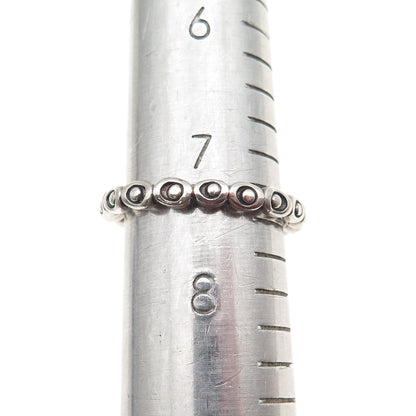 PANDORA 925 Sterling Silver Celebration Band Ring Size 7.5