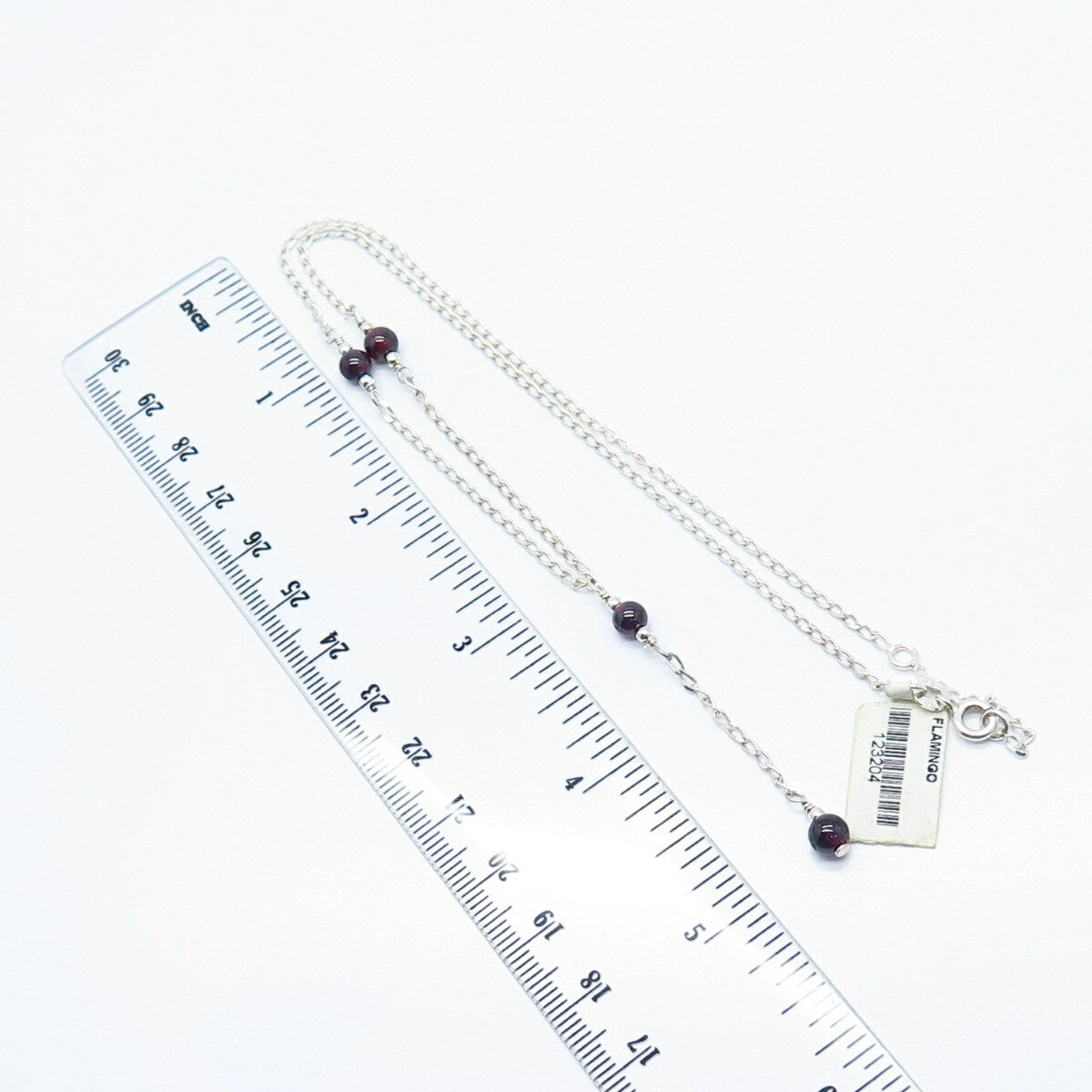 925 Sterling Silver Real Amethyst Gemstone Cuban Chain Necklace 16"