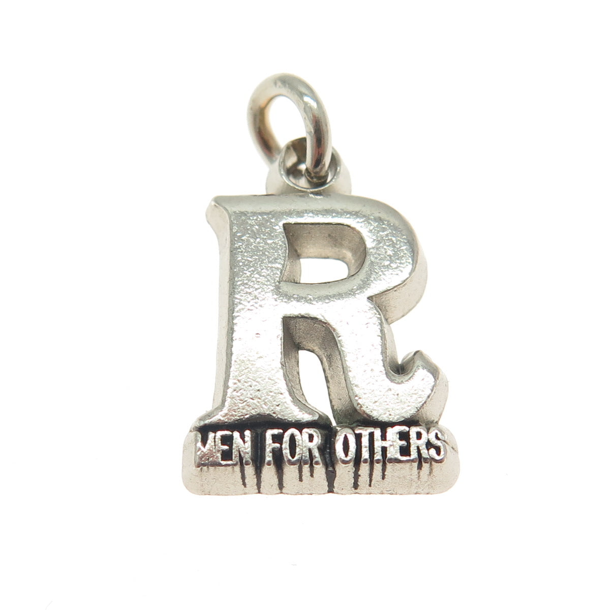 925 Sterling Silver Vintage "R Men For Others" Pendant