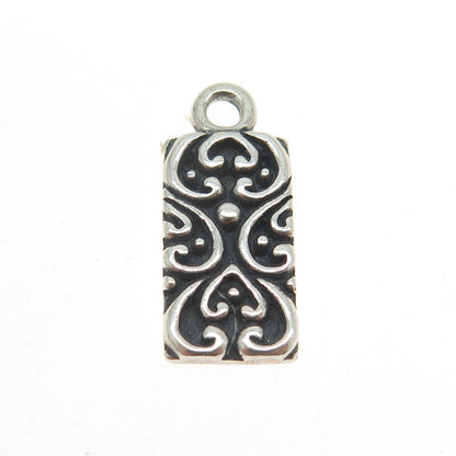 925 Sterling Silver Vintage Boho / Ornate Pendant