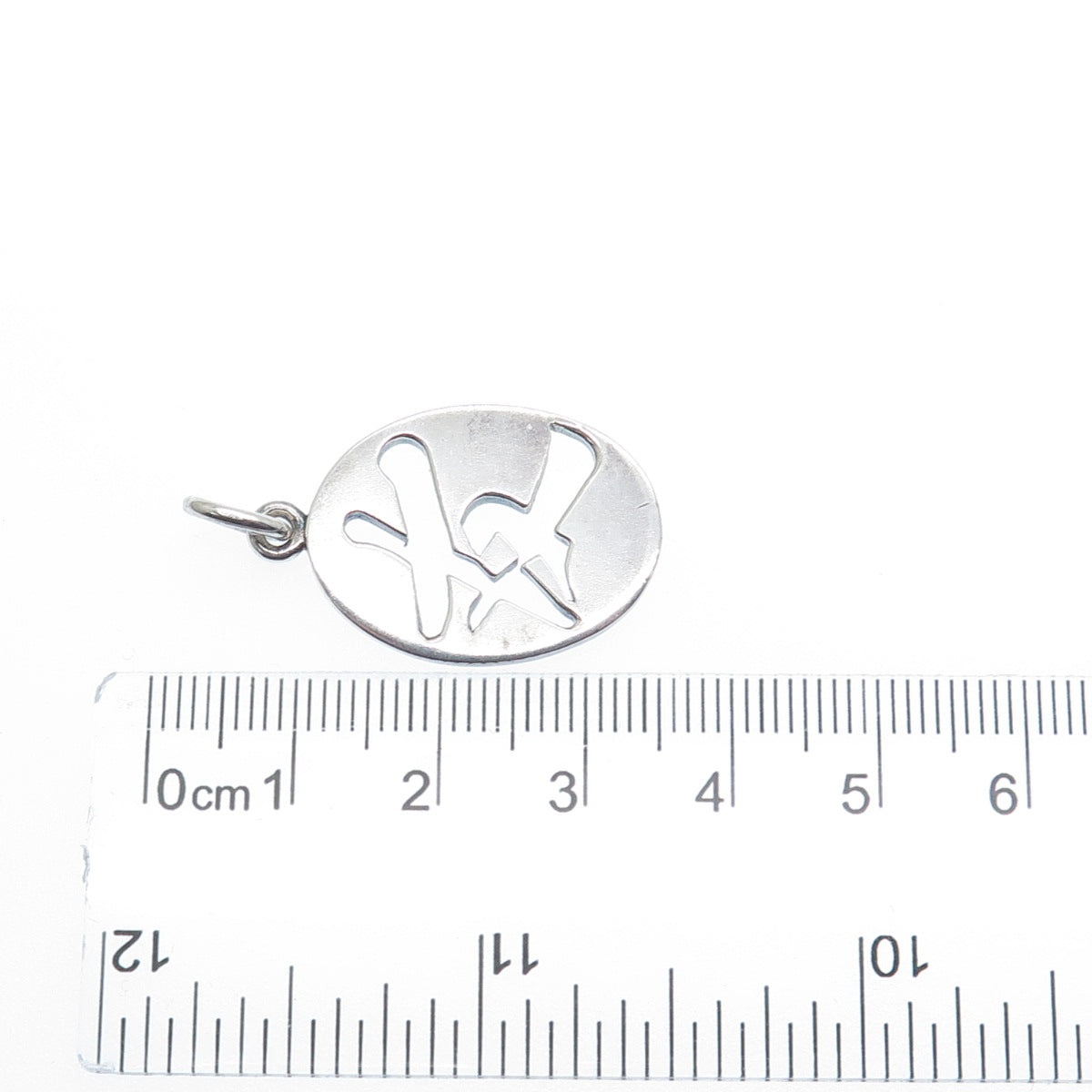 MFA Museum of Fine Arts Sterling Vintage Chinese Character Friendship Pendant