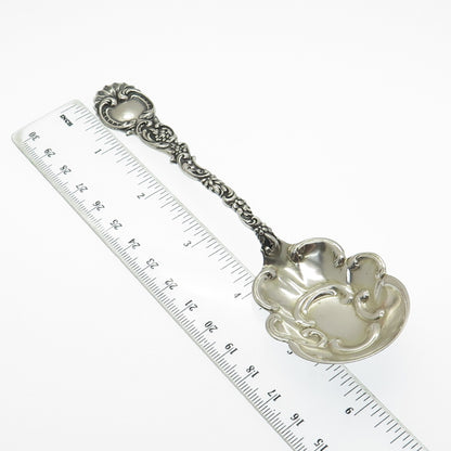 DURGIN 925 Sterling Silver Antique Victorian 1892 Sauce Spoon 5.75"