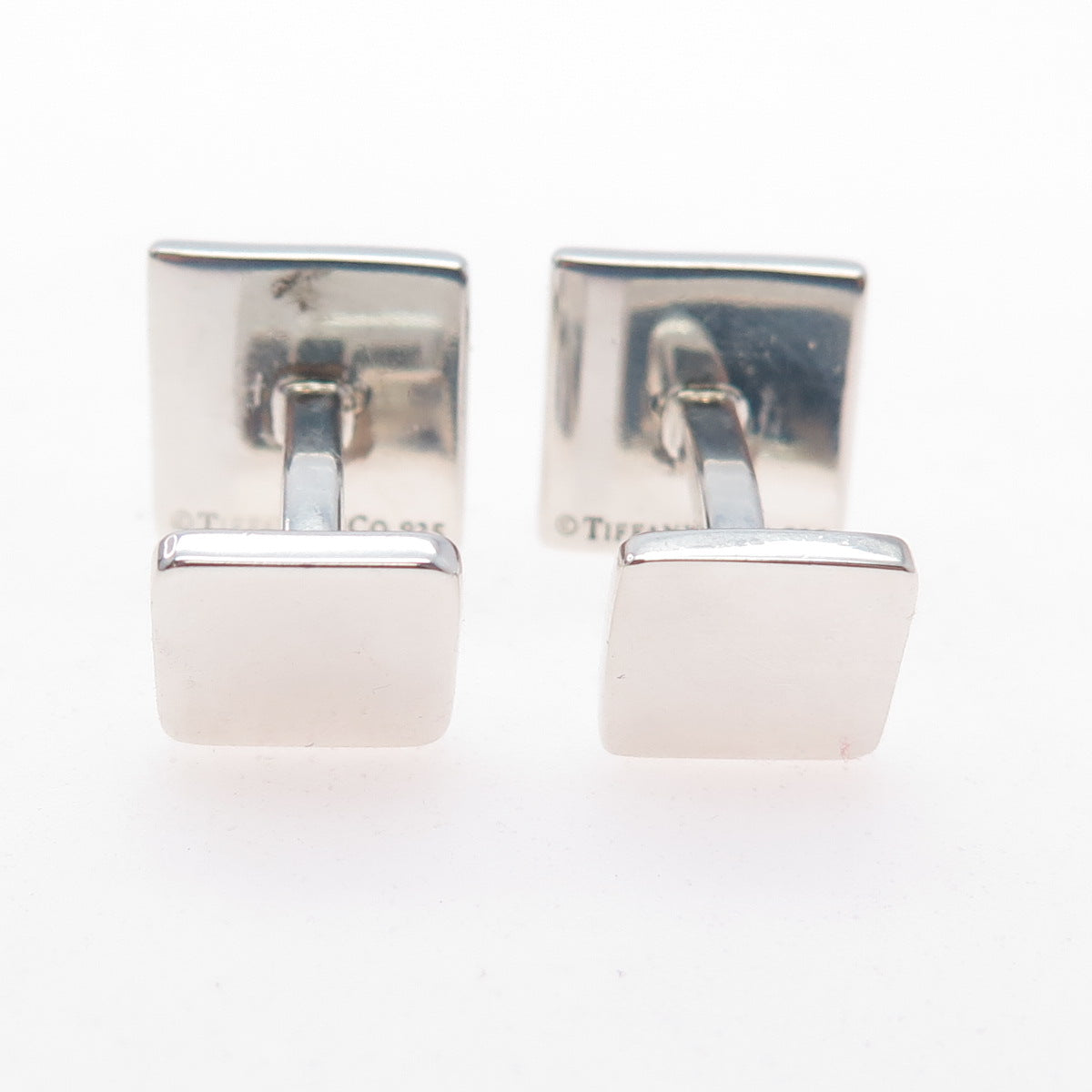 TIFFANY & CO. 925 Sterling Silver Vintage New York Cufflinks