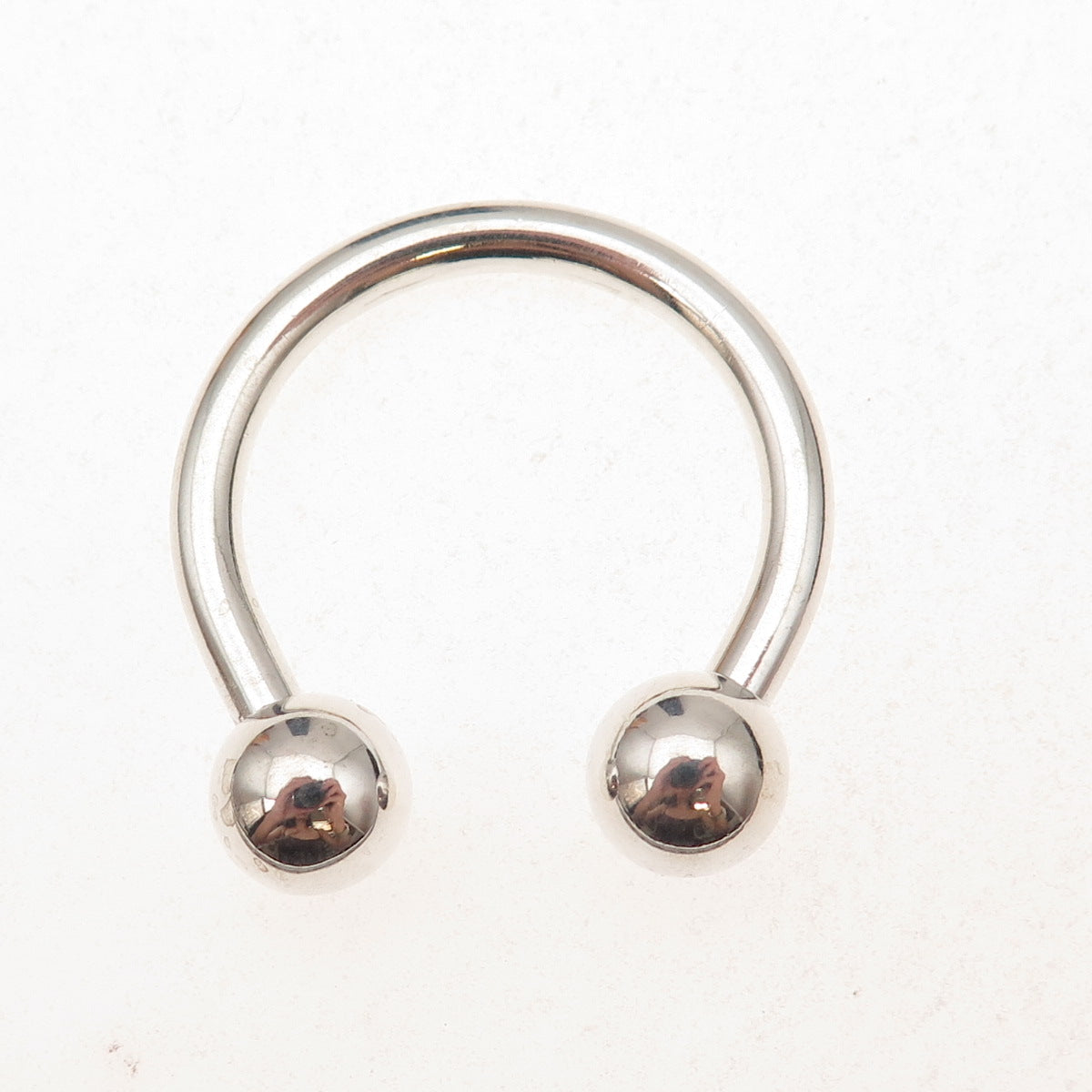 Tiffany & Co. 925 Sterling Silver Vintage 2001 Screw-Off Ball Key Ring
