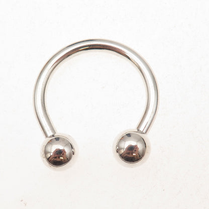Tiffany & Co. 925 Sterling Silver Vintage 2001 Screw-Off Ball Key Ring