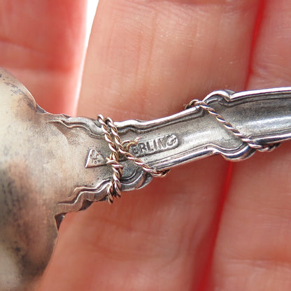 JOSEPH MAYER Sterling Vintage Mt. Rainier Seattle States & Cities Coffee Spoon