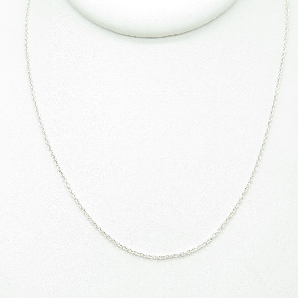 925 Sterling Silver Cable Chain Necklace 16"
