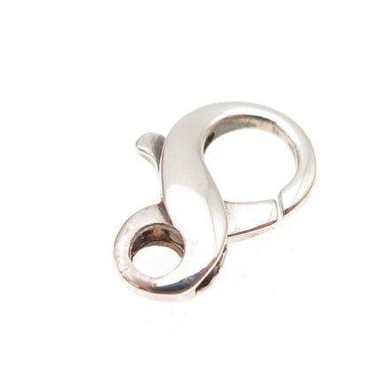 925 Sterling Silver Vintage Bracelet / Necklace Lobster Lock Clasp