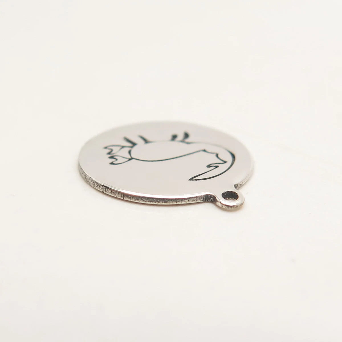 925 Sterling Silver USA Two In Town Scorpio Zodiac Sign Charm Pendant