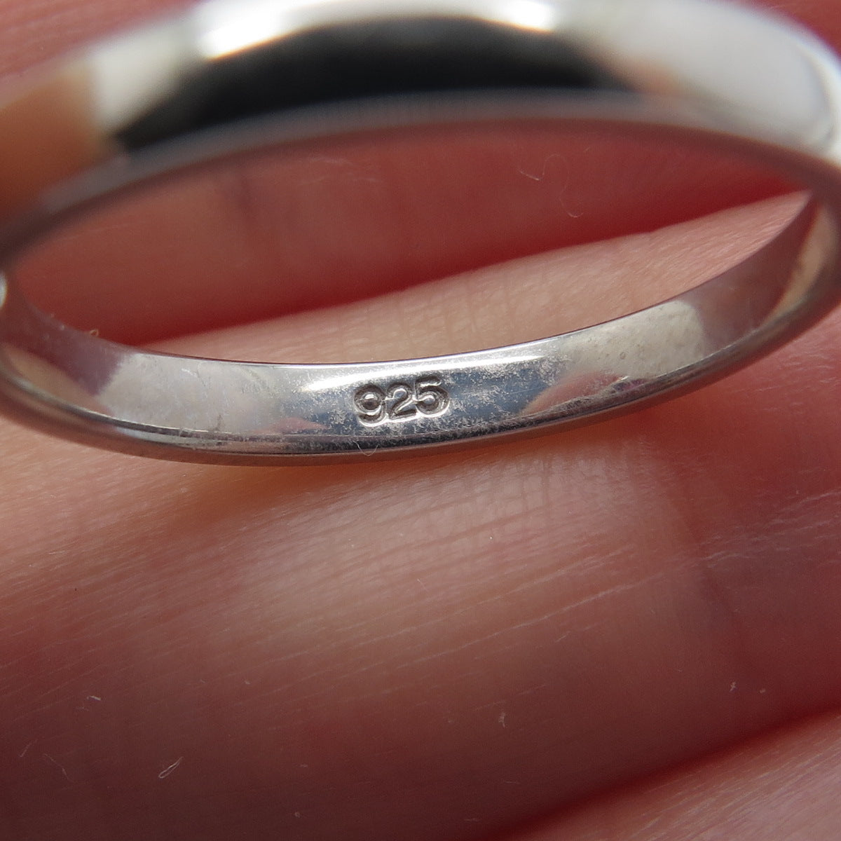 925 Sterling Silver Lab-Created Round-Cut Ruby Couple Ring Size 6