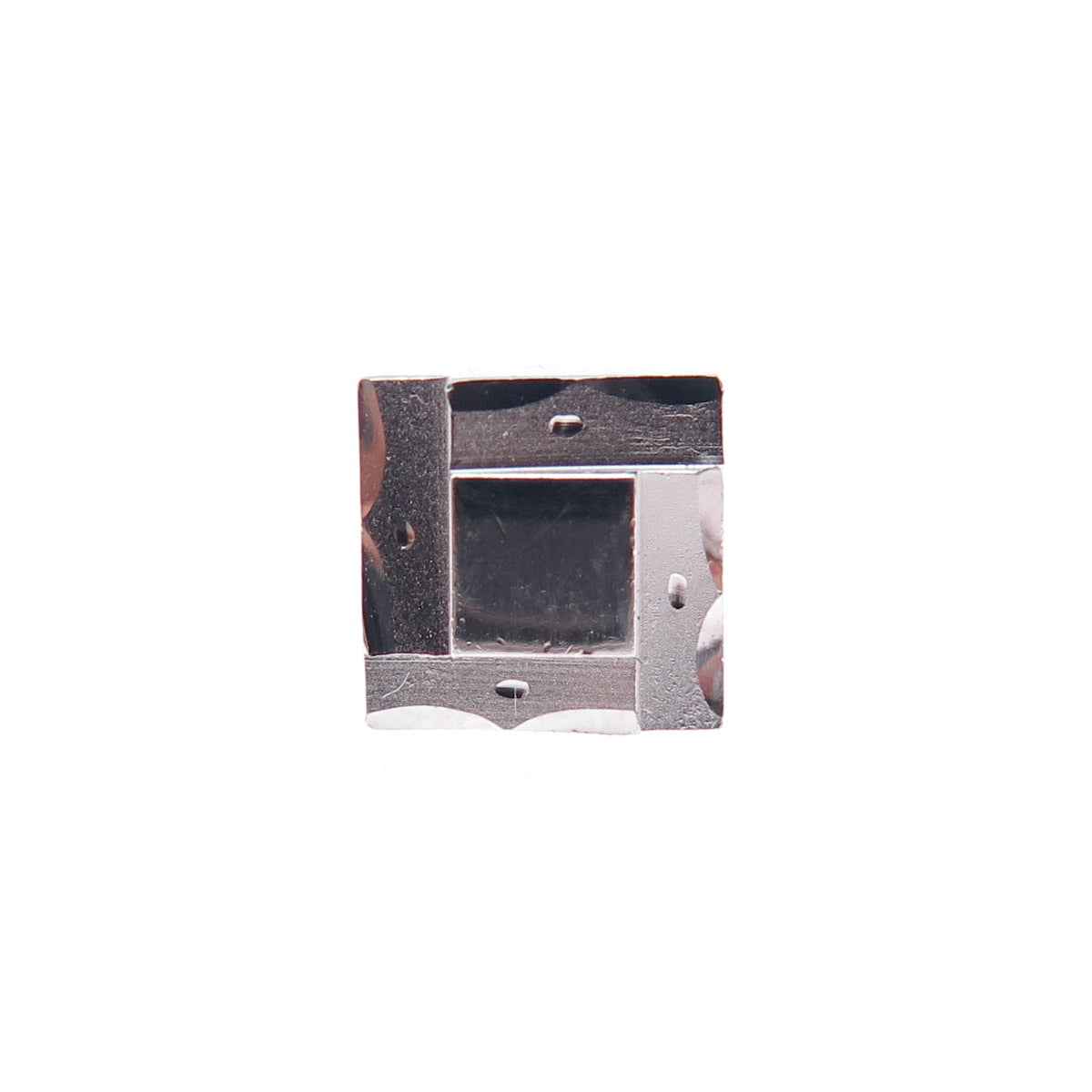 ANSON 925 Sterling Silver Vintage Square Tie Tack Lapel Pin