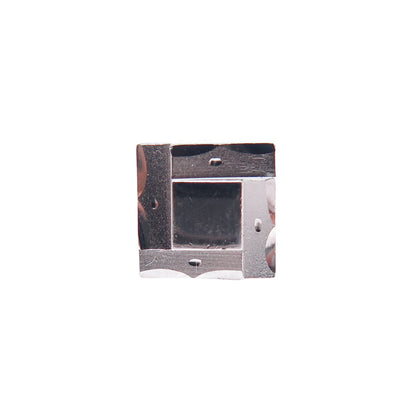 ANSON 925 Sterling Silver Vintage Square Tie Tack Lapel Pin