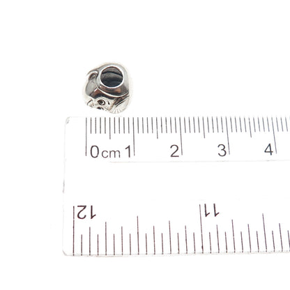 Reflection Beads 925 Sterling Silver Little Boy's Head Slide Bead Charm