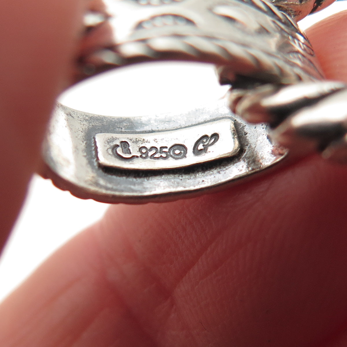 Carolyn Pollack Sterling Silver Vintage Southwestern Real Turquoise Drop Pendant