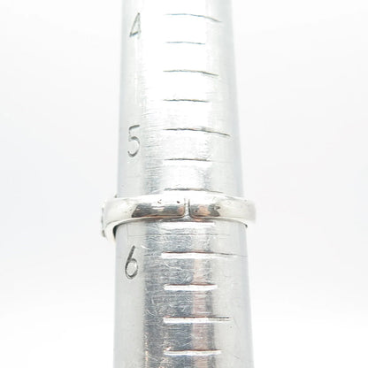 925 Sterling Silver Vintage Chinese Character Adjustable Ring Size 5.75