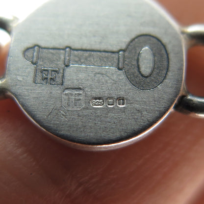 Theo Fennell 925 Sterling Silver Vintage London Aries Zodiac Sign Bracelet 6.5"