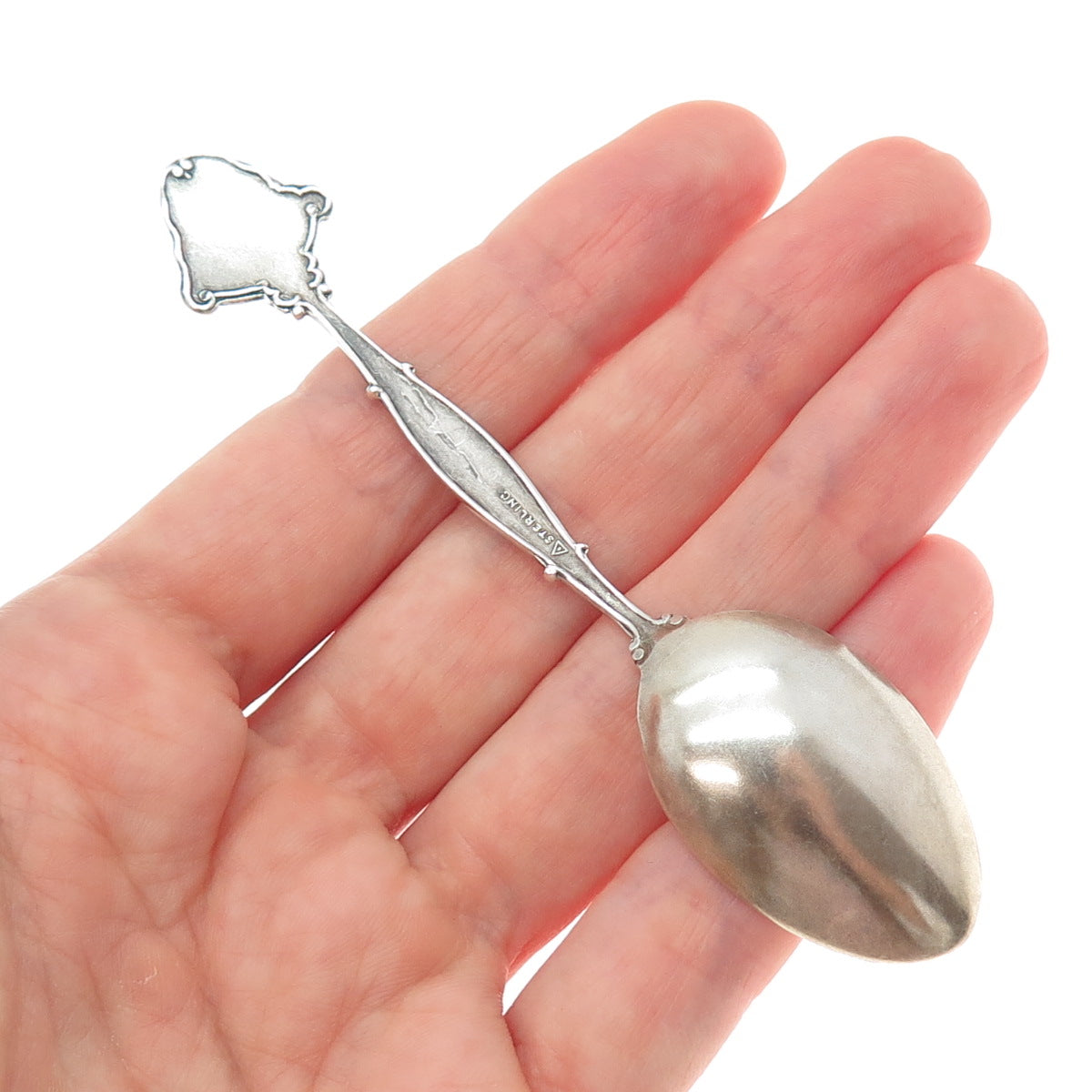 JOSEPH MAYER Sterling Vintage 1962 Chief Seattle States & Cities Coffee Spoon