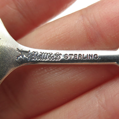 WALLACE 925 Sterling Silver Antique Art Deco Coffee Spoon