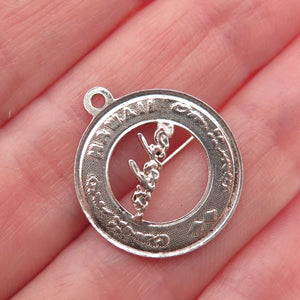 925 Sterling Silver Vintage Hawaii Aloha Mini Charm Pendant
