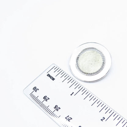 925 Sterling Silver Vintage Lamode Textured Pin Brooch