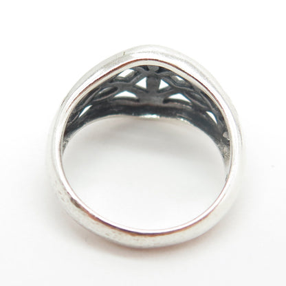 925 Sterling Silver Vintage Celtic Knot Ring Size 5.75