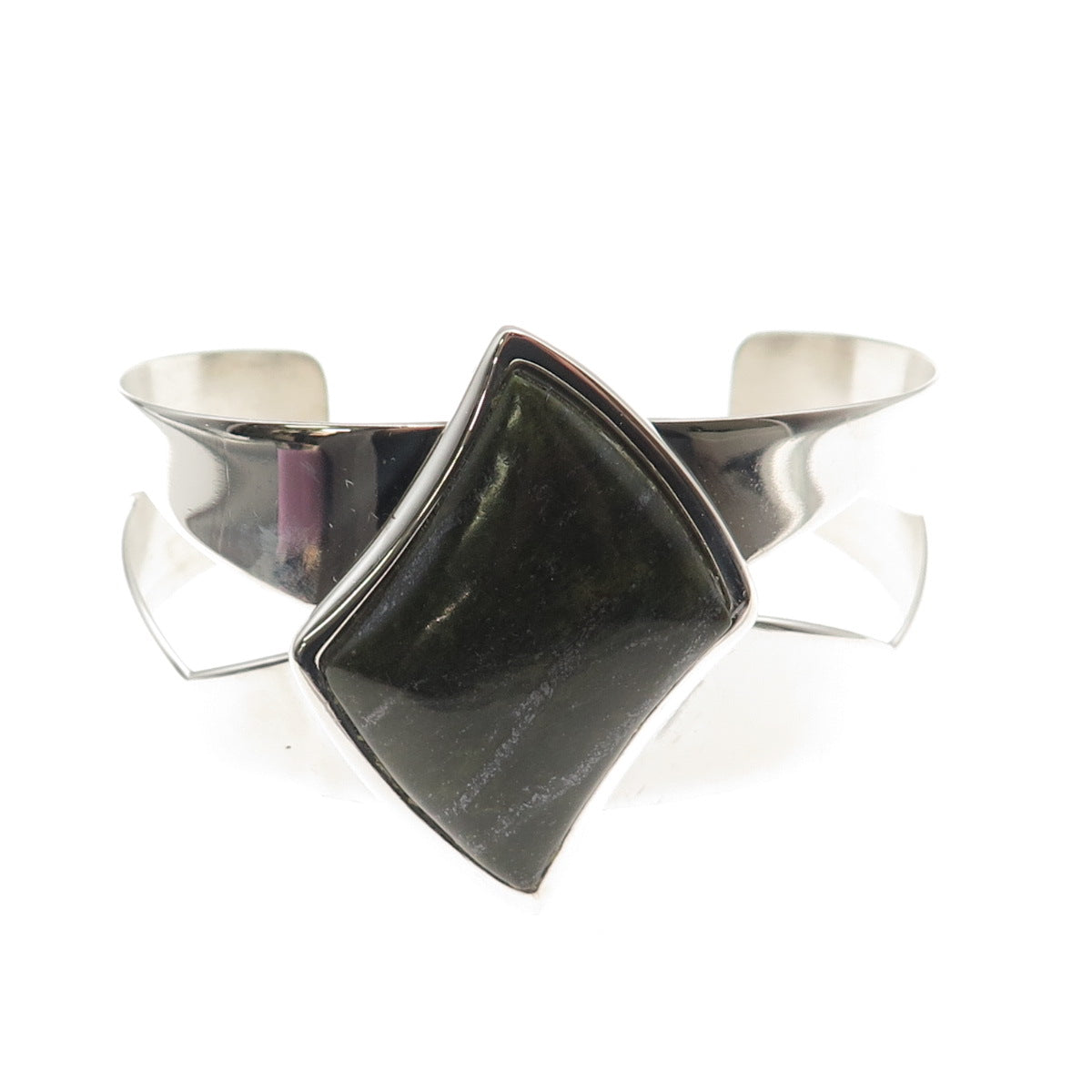 Jay King Desert Rose 925 Sterling Vintage Rhyolite Adjustable Bracelet 7.25"