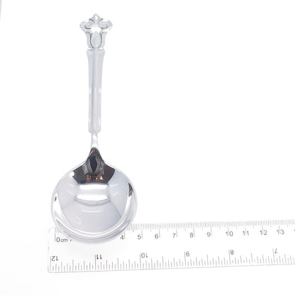 COHR 925 Sterling Silver Antique Denmark Monica Round Bowl Soup Spoon