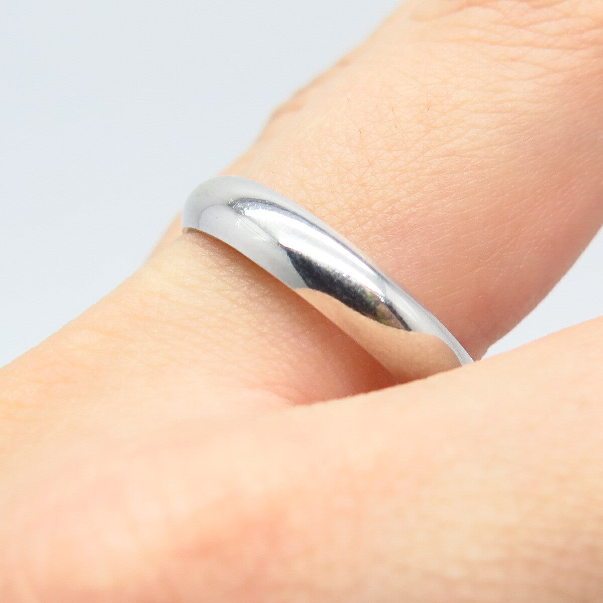 925 Sterling Silver Classic Band Ring Size 9.25