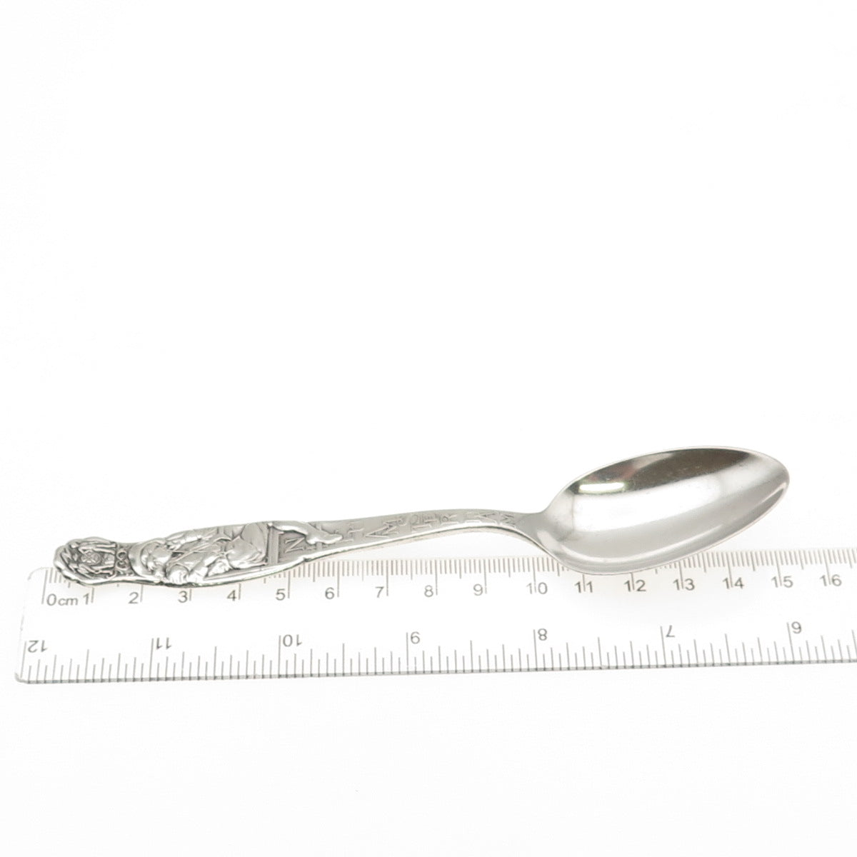Whiting Mfg. 925 Sterling Silver Antique Art Deco New Amsterdam Coffee Spoon
