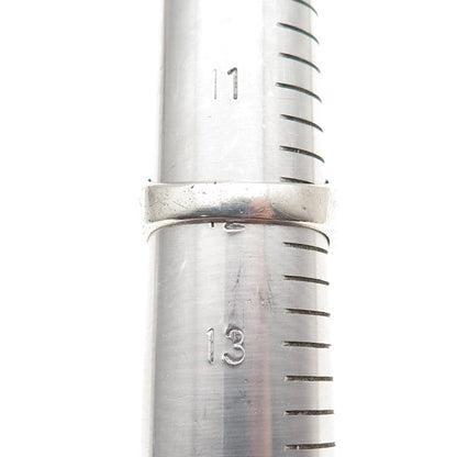 925 Sterling Silver Vintage Mexico Tree of Life Oxidized Ring Size 12