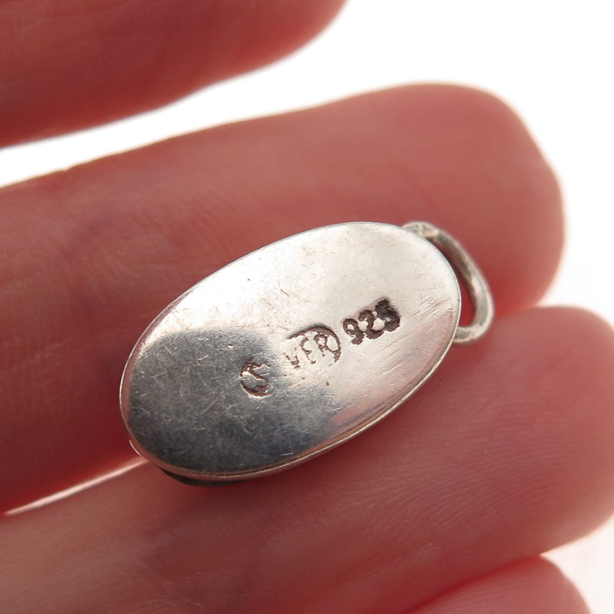 925 Sterling Silver Vintage Bracelet / Necklace Box Lock Clasp