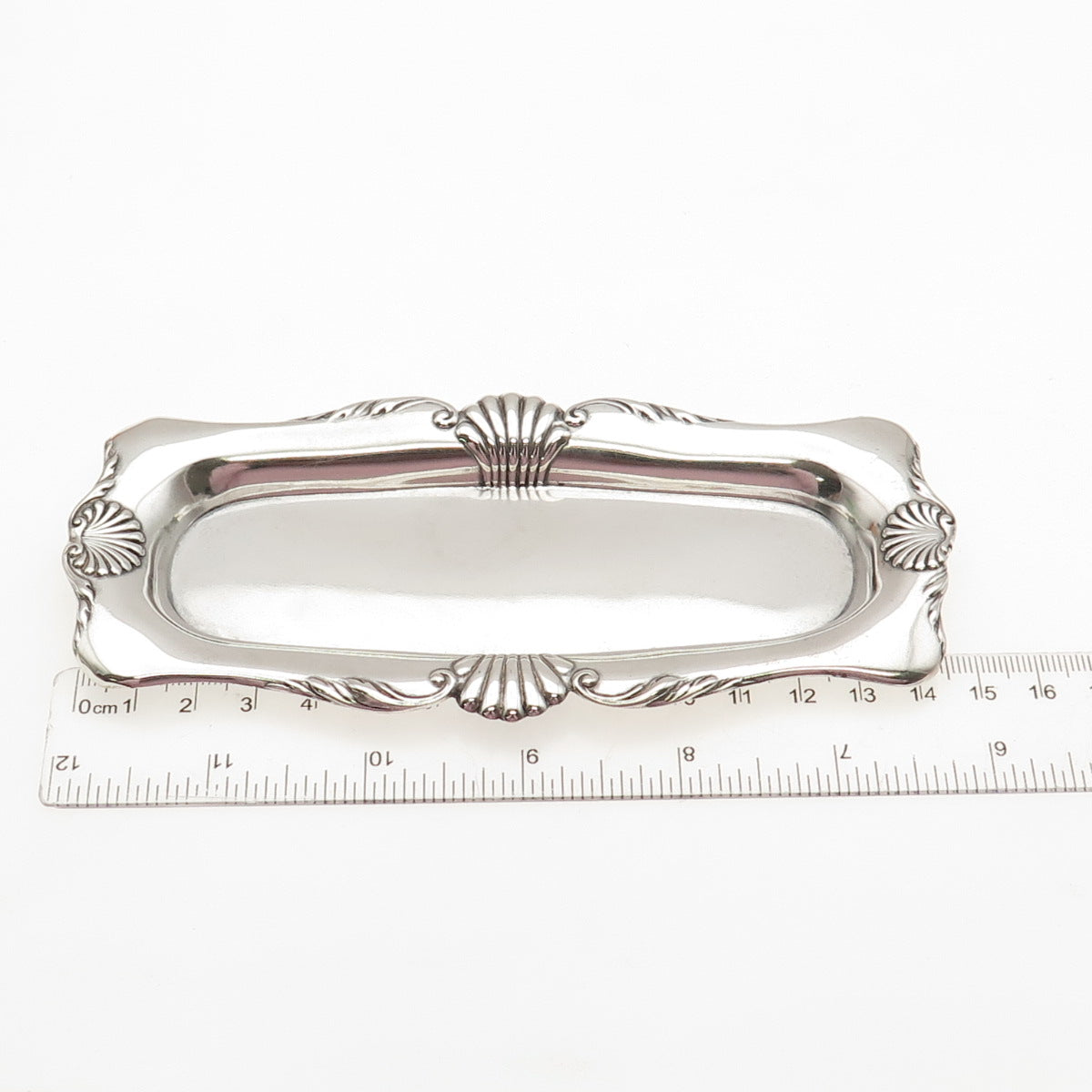 Reed & Barton 925 Sterling Antique Art Deco Seashell Individual Small Tray #25